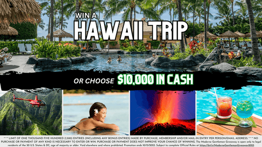 The Moderne Gentleman Hawaii Giveaway