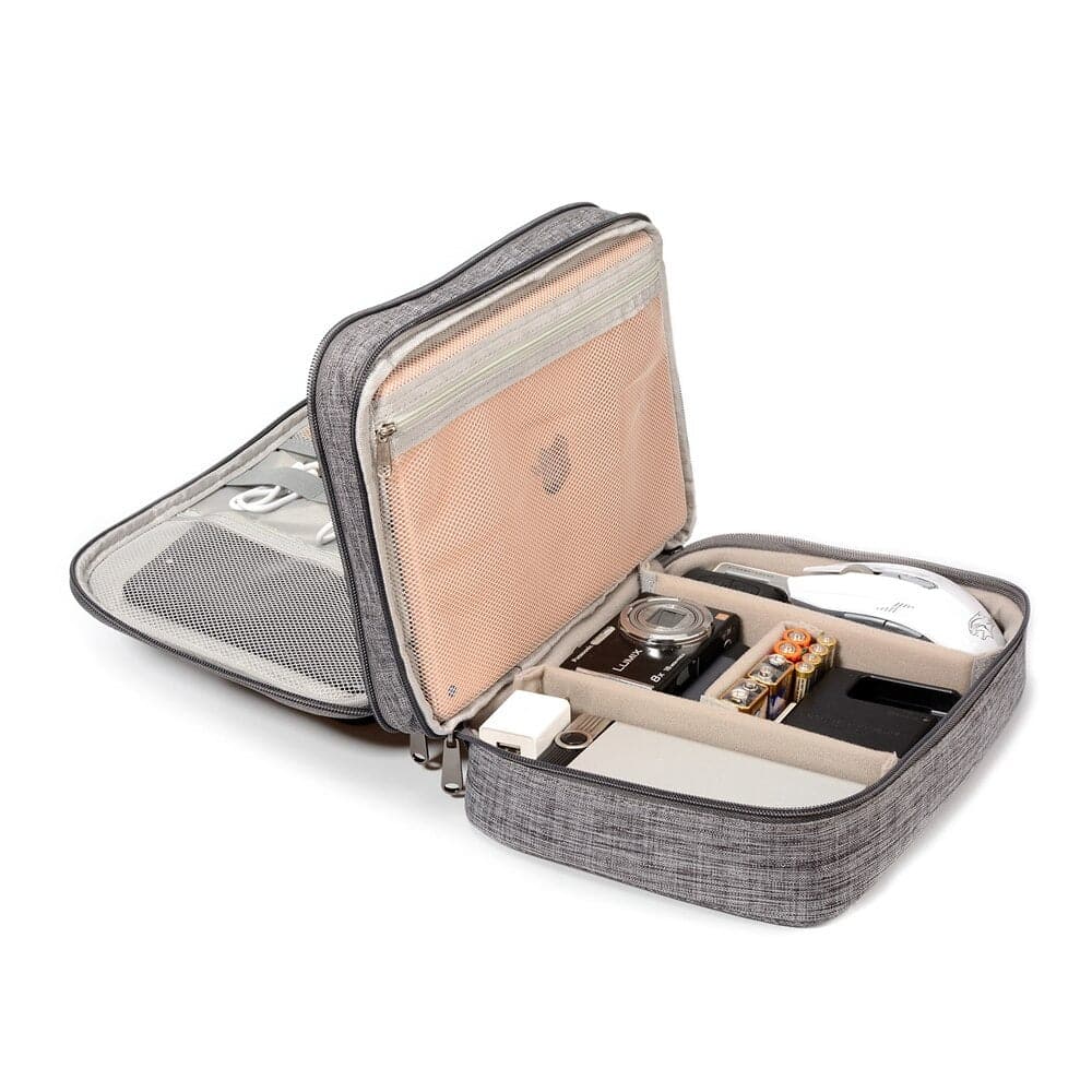 Electronics Organizer Accessory Bag – The Moderne Gentleman